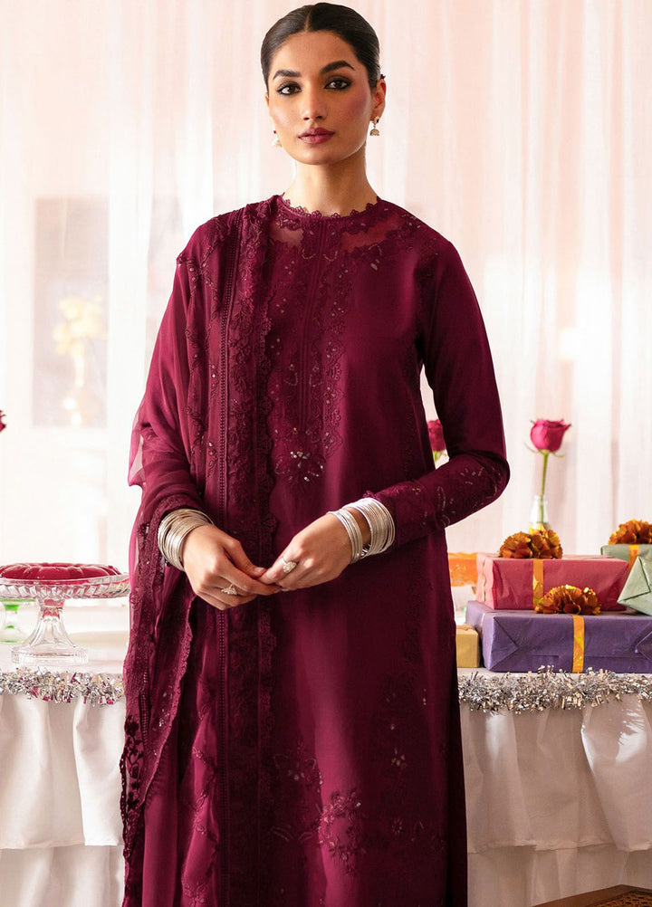 Jahaan by Seran Embroidered Lawn Suits Unstitched 3 Piece SRN24J D-02 Shazeen - Summer Collection