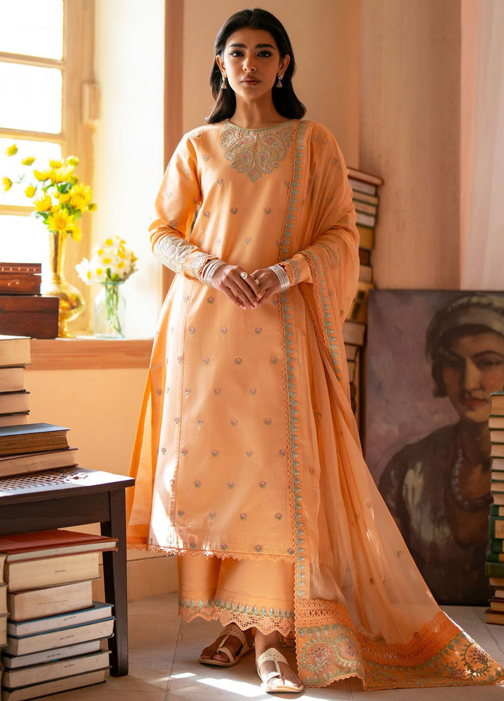 Jahaan by Seran Embroidered Lawn Suits Unstitched 3 Piece SRN24J D-05 Hooriya - Summer Collection