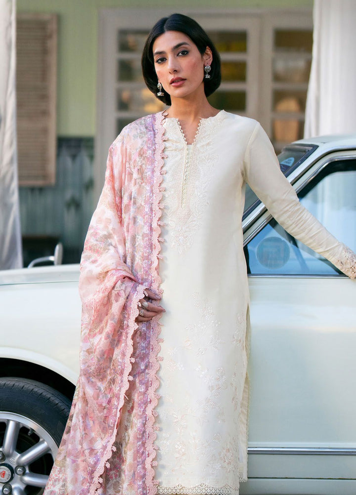 Jahaan by Seran Embroidered Lawn Suits Unstitched 3 Piece SRN24J D-08 Neeshay - Summer Collection