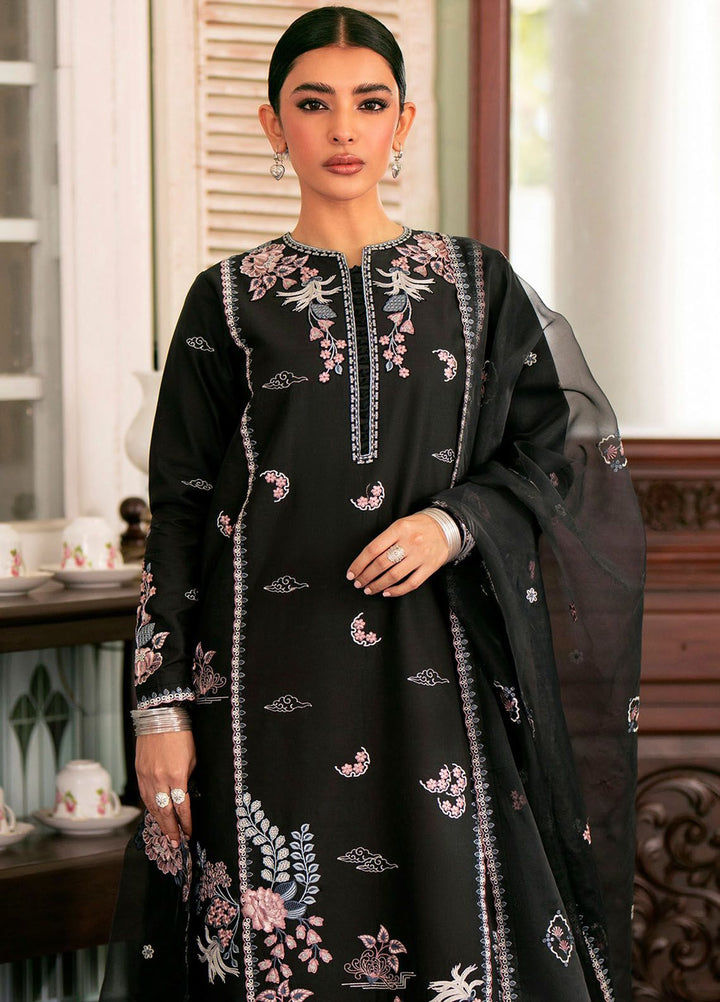 Jahaan by Seran Embroidered Lawn Suits Unstitched 3 Piece SRN24J D-10 Naveera - Summer Collection