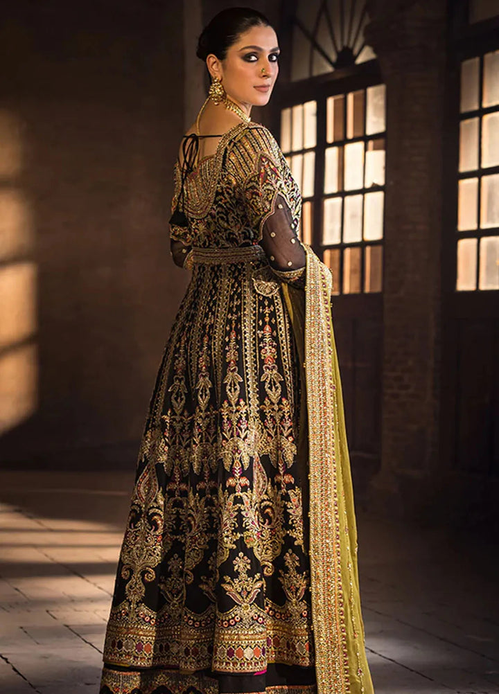 Jahan By Erum Khan Embroidered Chiffon Suit Unstitched 3 Piece EK24JV3 Leela - Formals Collection