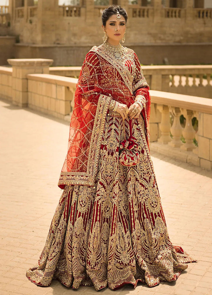 Jahan By Erum Khan Embroidered Net Suit Unstitched 3 Piece EK24JV2 Laila - Formals Collection