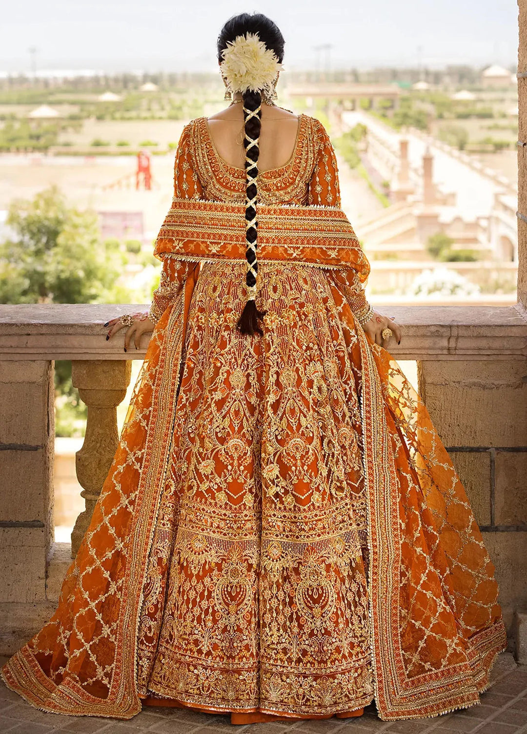 Jahan By Erum Khan Embroidered Net Suit Unstitched 4 Piece EK24JV2 Jahanara - Formals Collection