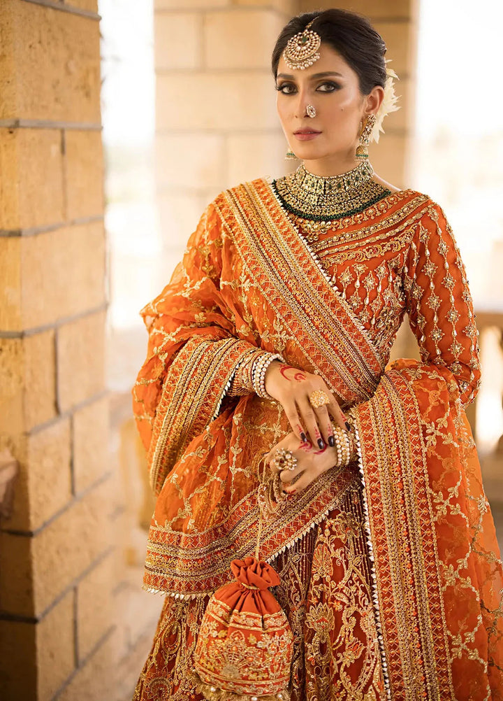 Jahan By Erum Khan Embroidered Net Suit Unstitched 4 Piece EK24JV2 Jahanara - Formals Collection