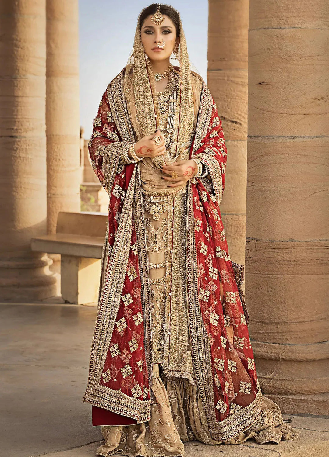 Jahan By Erum Khan Embroidered Net Suit Unstitched 4 Piece EK24JV2 Noorie - Formals Collection