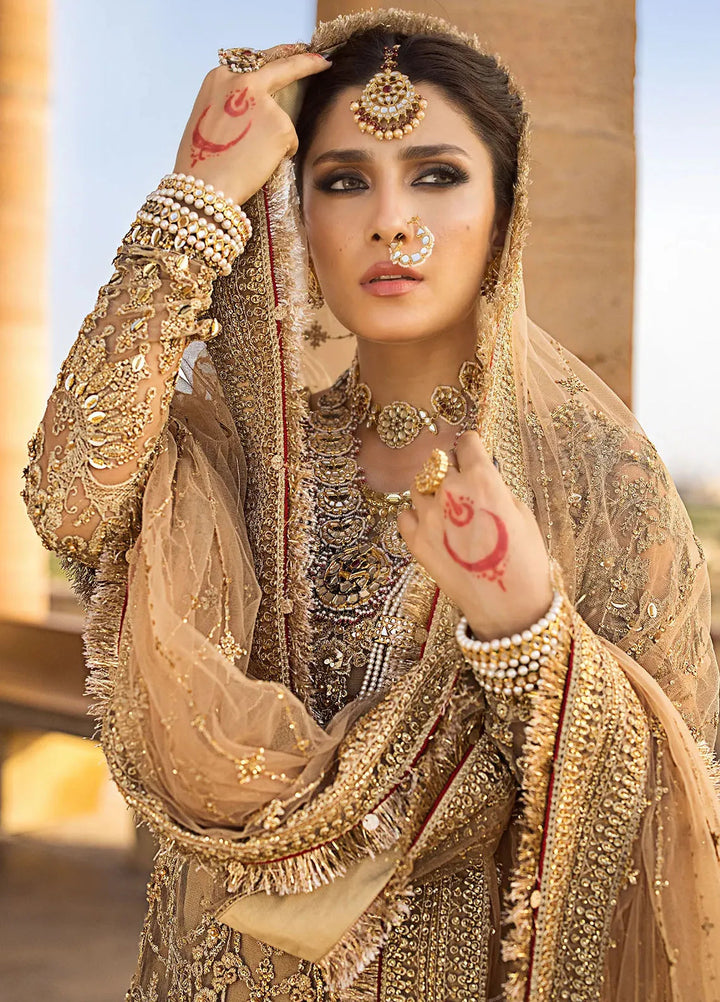 Jahan By Erum Khan Embroidered Net Suit Unstitched 4 Piece EK24JV2 Noorie - Formals Collection