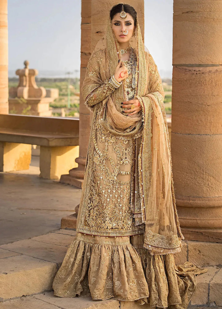 Jahan By Erum Khan Embroidered Net Suit Unstitched 4 Piece EK24JV2 Noorie - Formals Collection