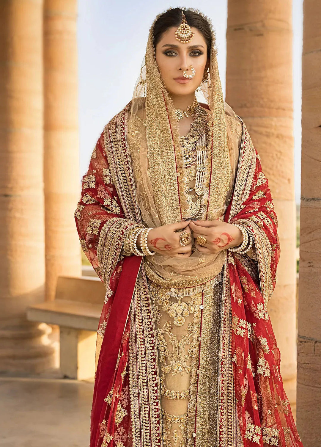 Jahan By Erum Khan Embroidered Net Suit Unstitched 4 Piece EK24JV2 Noorie - Formals Collection