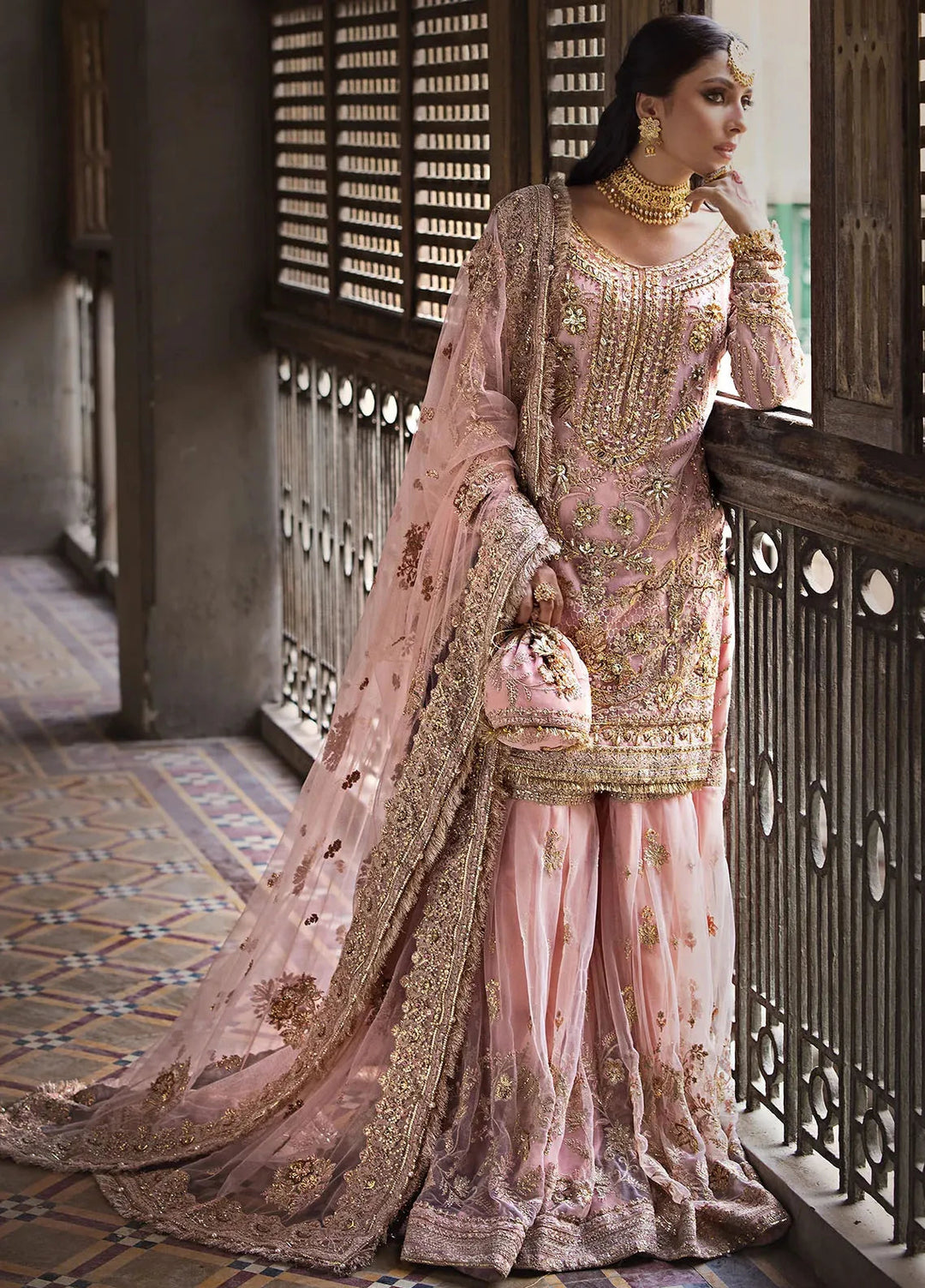Jahan By Erum Khan Embroidered Net Suit Unstitched 4 Piece EK24JV2 Sahiba - Formals Collection