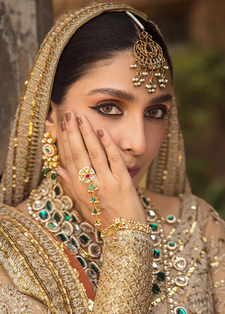 Jahan By Erum Khan Embroidered Net Suit Unstitched 4 Piece EK24JV3 Farida - Formals Collection