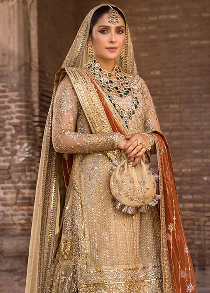 Jahan By Erum Khan Embroidered Net Suit Pret 4 Piece EK24JV3 Farida - Formals Collection