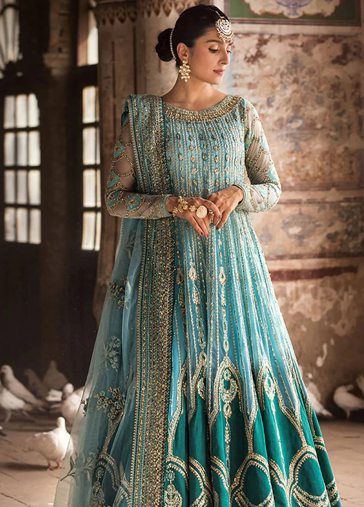 Jahan By Erum Khan Embroidered Net Suit Unstitched 4 Piece EK24JV3 Feroza - Formals Collection