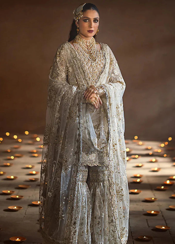 Jahan By Erum Khan Embroidered Net Suit Unstitched 4 Piece EK24JV3 Mastani - Formals Collection