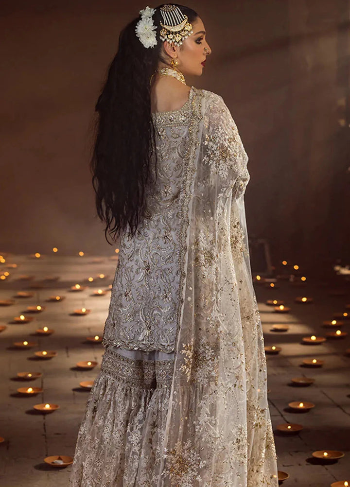 Jahan By Erum Khan Embroidered Net Suit Unstitched 4 Piece EK24JV3 Mastani - Formals Collection