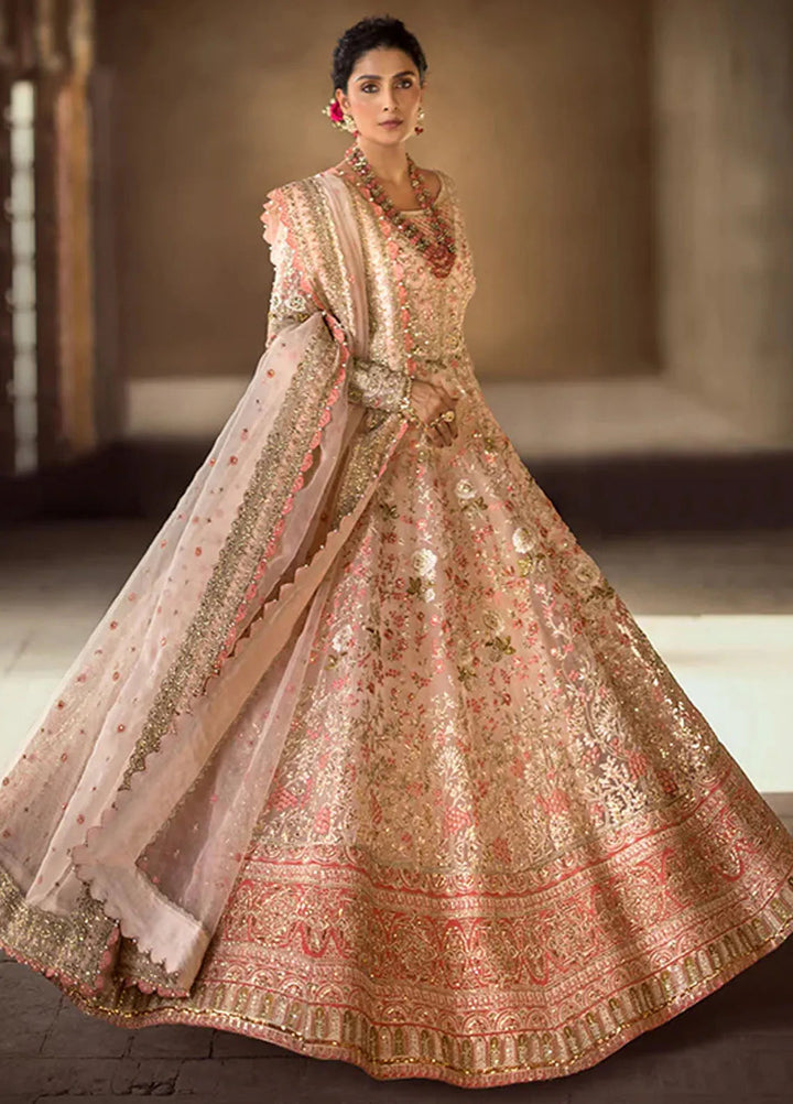 Jahan By Erum Khan Embroidered Organza Suit Unstitched 4 Piece EK24JV3 Zohra - Formals Collection