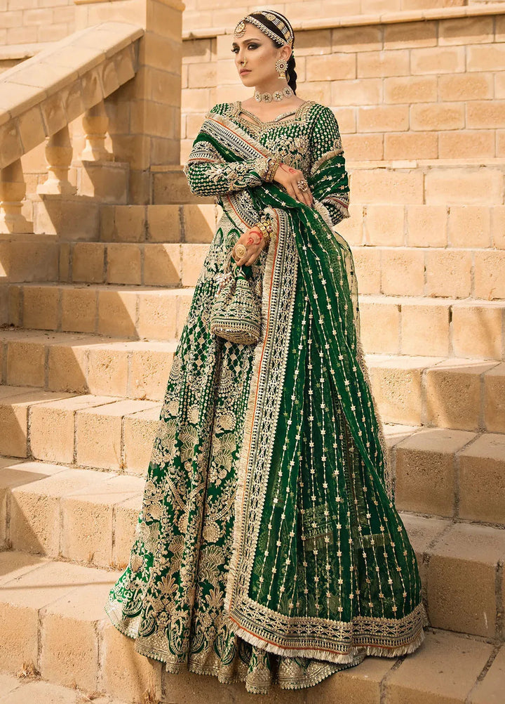 Jahan By Erum Khan Embroidered Raw Silk Suit Unstitched 2 Piece EK24JV2 Pakeezah - Formals Collection