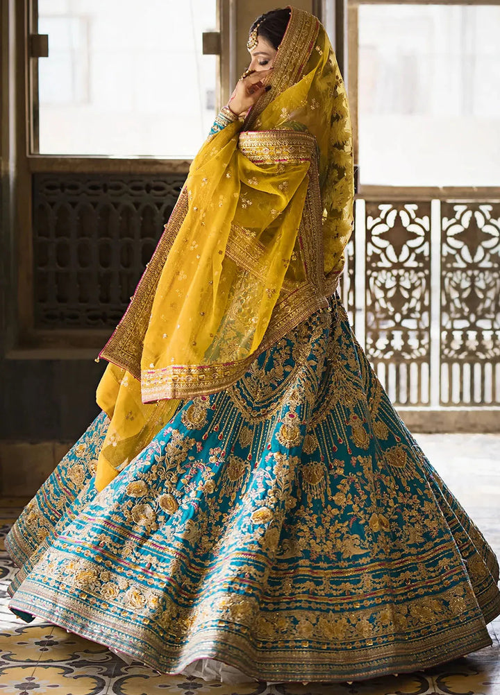 Jahan By Erum Khan Embroidered Raw Silk Suit Unstitched 3 Piece EK24JV2 Mehrunisa - Formals Collection