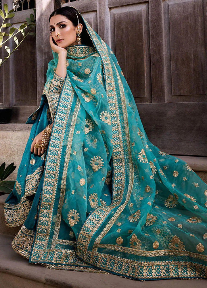 Jahan By Erum Khan Embroidered Raw Silk Suit Unstitched 3 Piece Suit EK24JV1 Kumari - Formals Collection