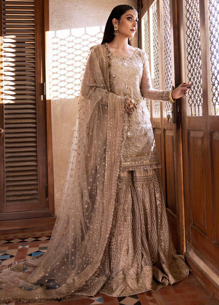 Jahan By Erum Khan Embroidered  Suits Unstitched 3 Piece EK22J Umrao Jaan - Wedding Collection