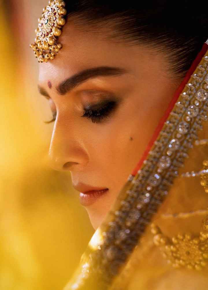 Jahan By Erum Khan Embroidered  Suits Unstitched 3 Piece EK22J Sooraj Mukhi - Wedding Collection