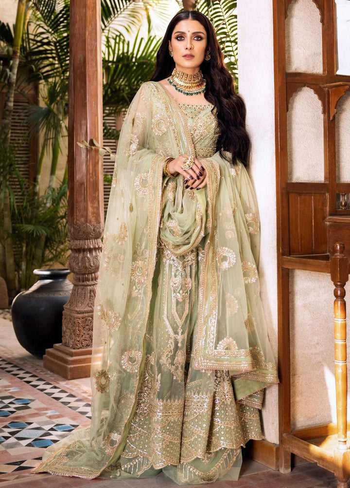 Jahan By Erum Khan Embroidered  Suits Unstitched 3 Piece EK22J Roopa - Wedding Collection