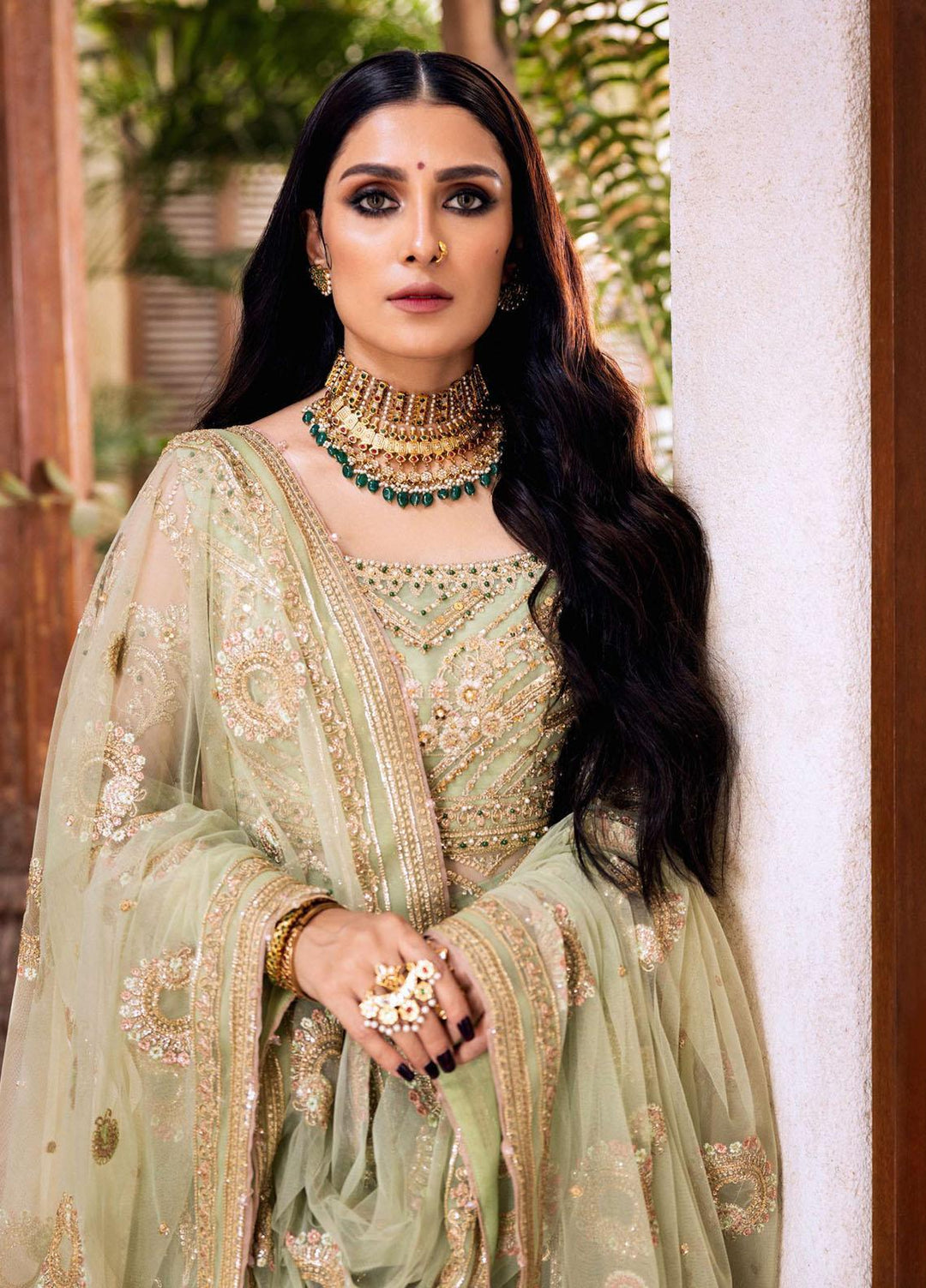 Jahan By Erum Khan Embroidered  Suits Unstitched 3 Piece EK22J Roopa - Wedding Collection