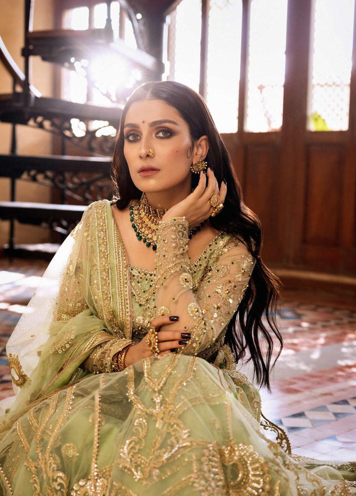 Jahan By Erum Khan Embroidered  Suits Unstitched 3 Piece EK22J Roopa - Wedding Collection