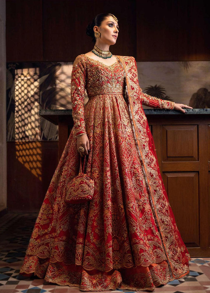 Jahan By Erum Khan Embroidered  Suits Unstitched 3 Piece EK22J Bano - Wedding Collection