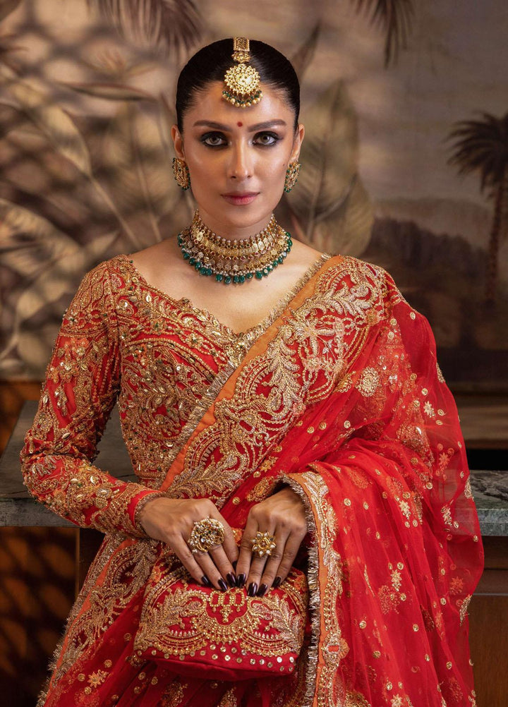 Jahan By Erum Khan Embroidered  Suits Unstitched 3 Piece EK22J Bano - Wedding Collection