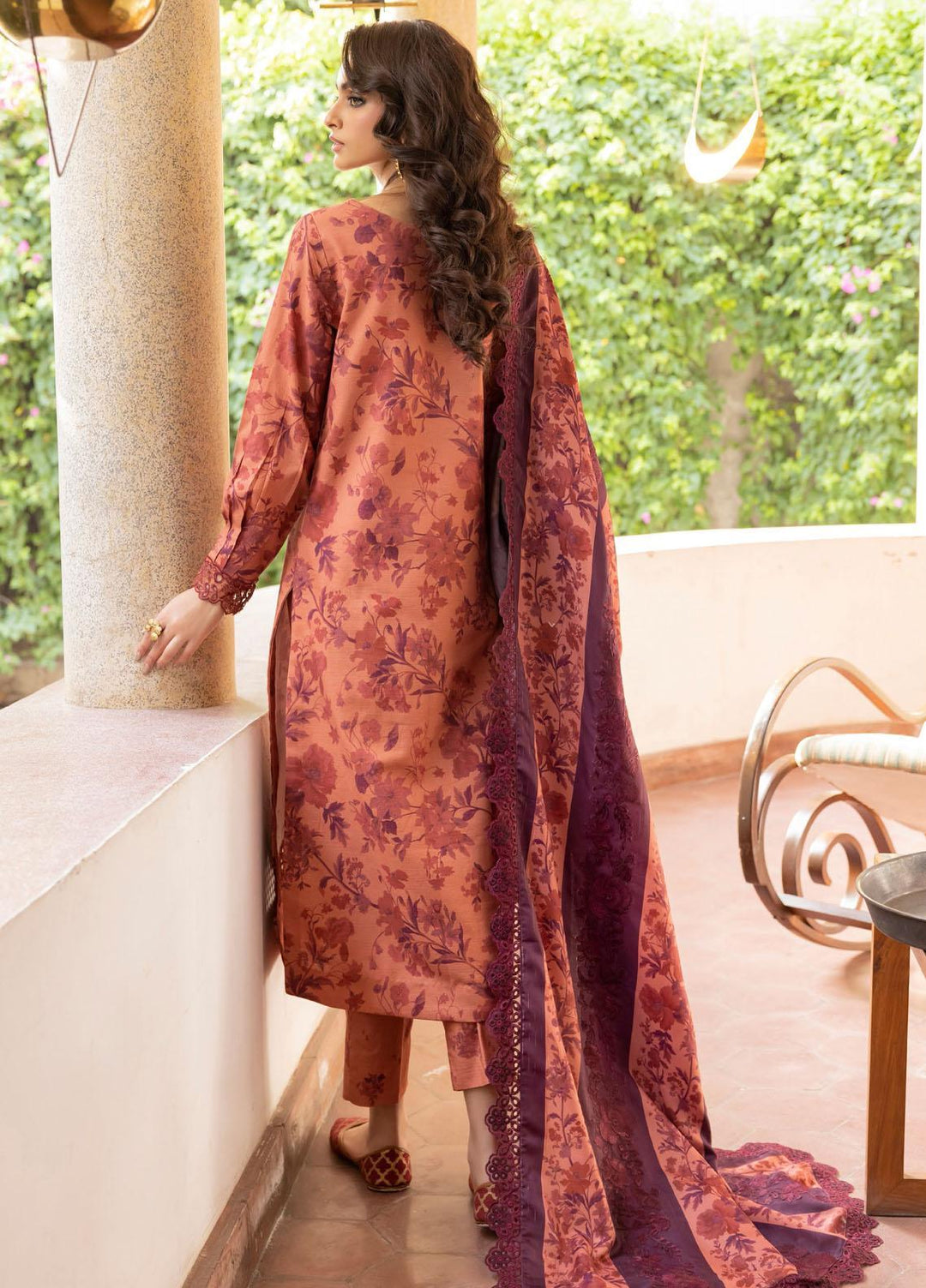 Jahanara By Iznik Embroidered Slub Suits Unstitched 3 Piece IZ23J IJK 09 Nasim - Winter Collection