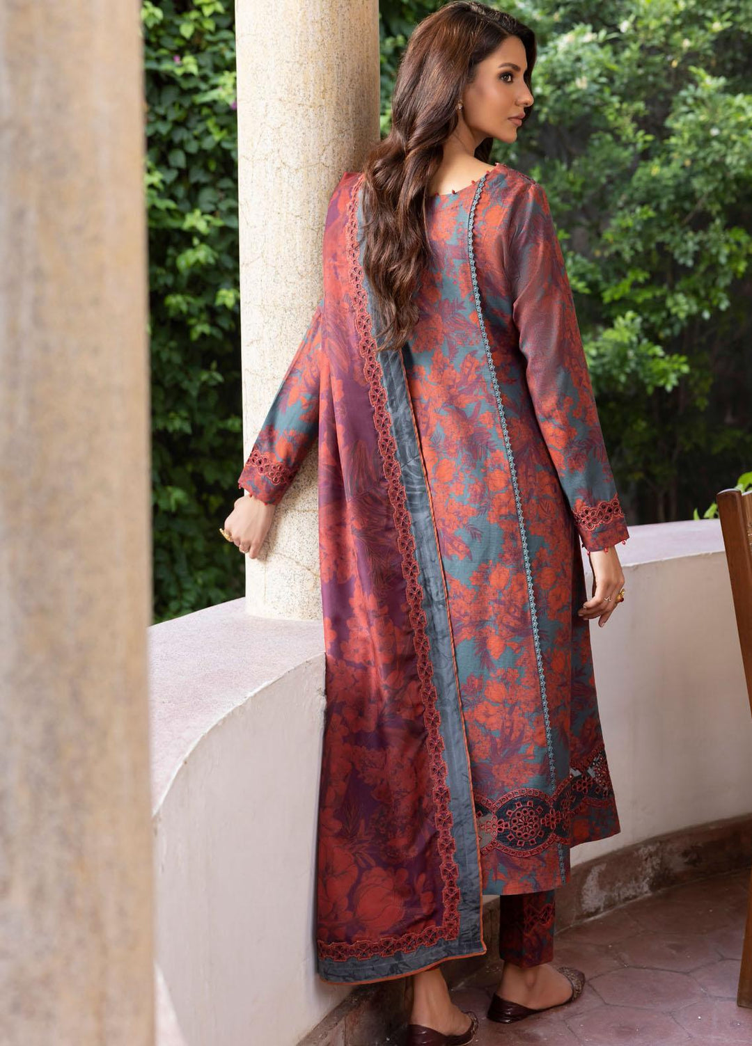Jahanara By Iznik Embroidered Slub Suits Unstitched 3 Piece IZ23J IJK 10 Mahnaz - Winter Collection