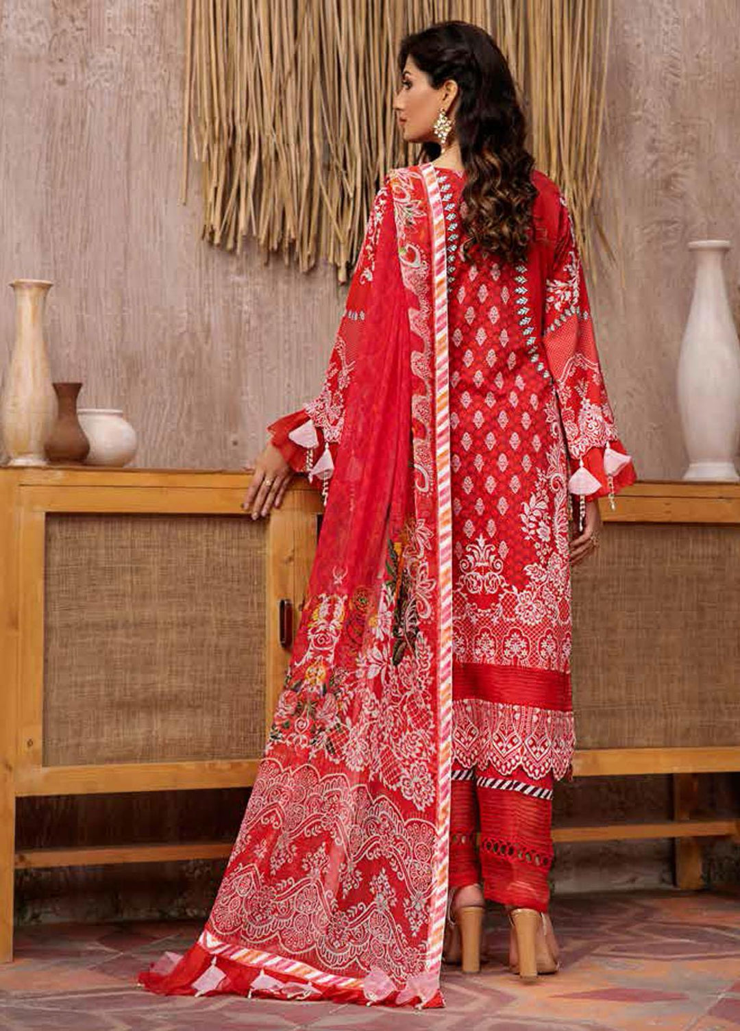 Jahanara Embroidered Lawn Suits Unstitched 3 Piece JN21L 03 - Summer Collection