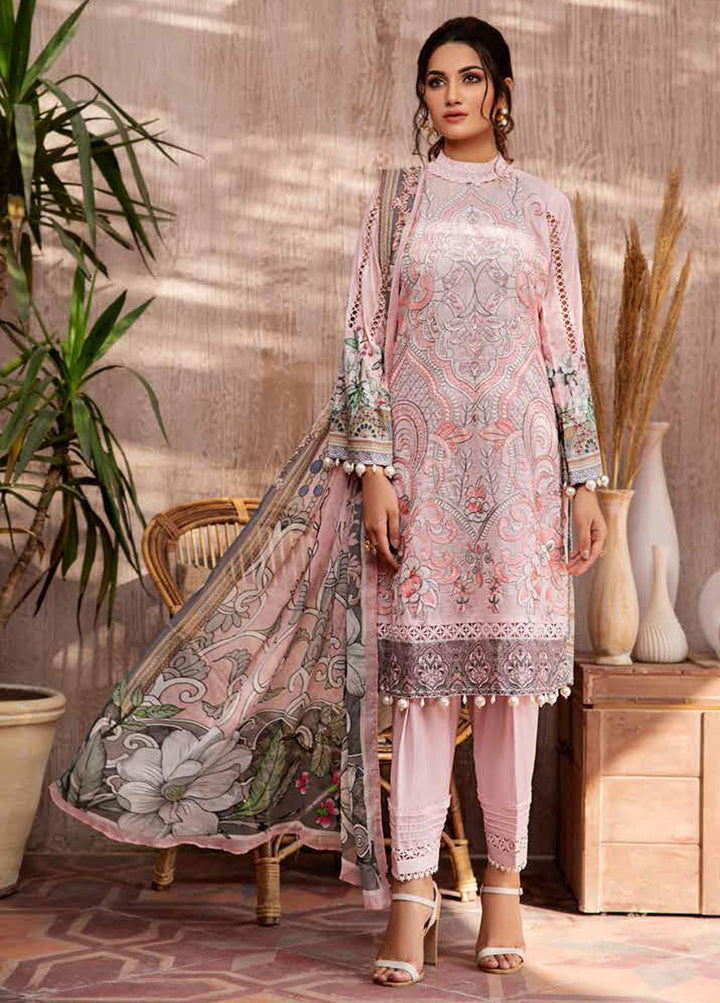 Jahanara Embroidered Lawn Suits Unstitched 3 Piece JN21L 04 - Summer Collection