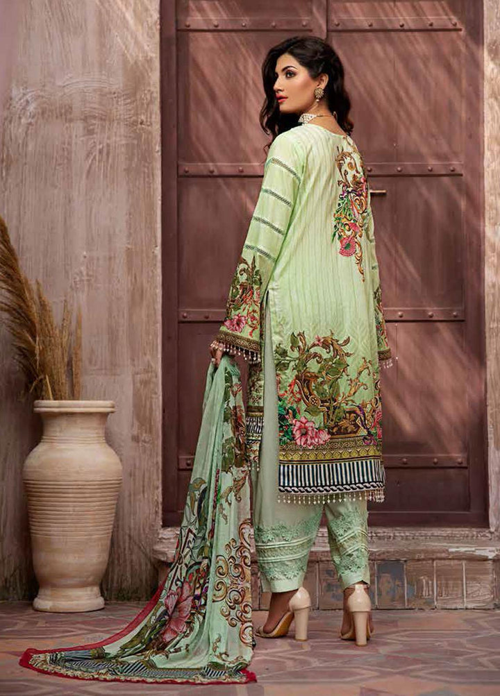 Jahanara Embroidered Lawn Suits Unstitched 3 Piece JN21L 08 - Summer Collection