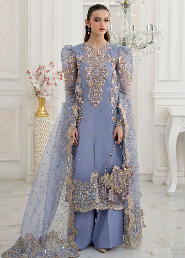 Jamnii Pret Embroidered Organza 3 Piece Suit Elsa