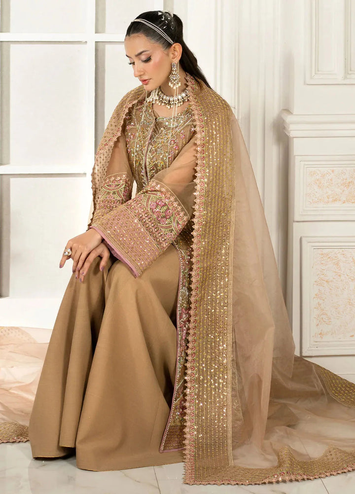 Jamnii Pret Embroidered Organza 3 Piece Suit Irina