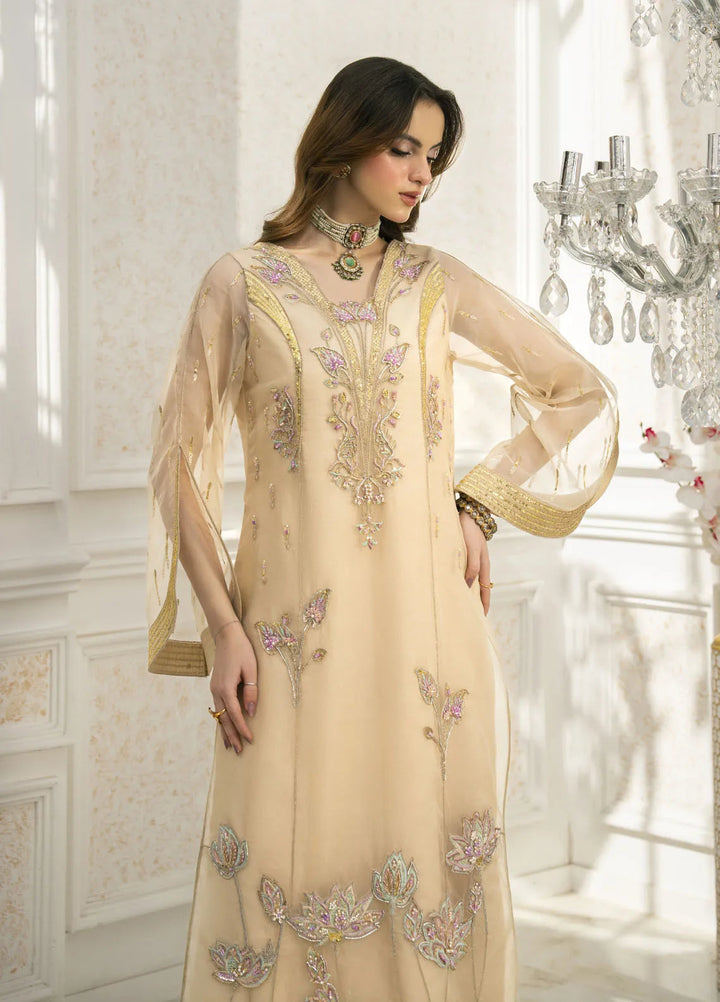 Jamnii Pret Embroidered Organza 3 Piece Suit Viana