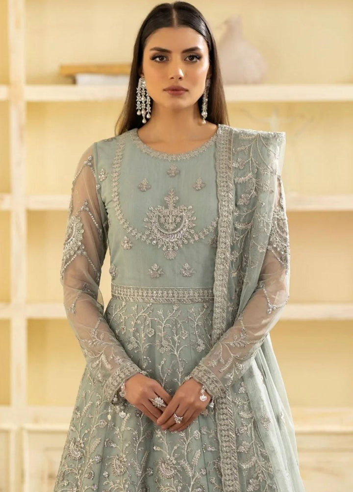 Janan By Mohagni Embroidered Net Suits Unstitched 3 Piece MGL-07 Laira - Festive Collection
