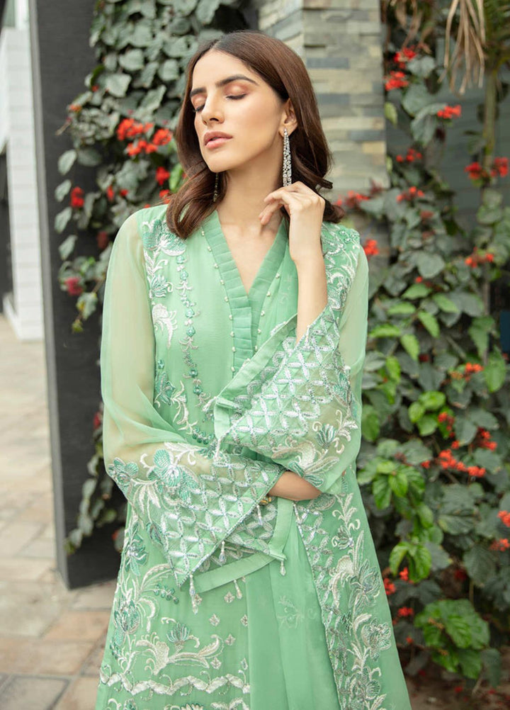Jannan by Riaz Arts Embroidered Chiffon Suits Unstitched 3 Piece RA21JNF JP-07 - Festive Collection