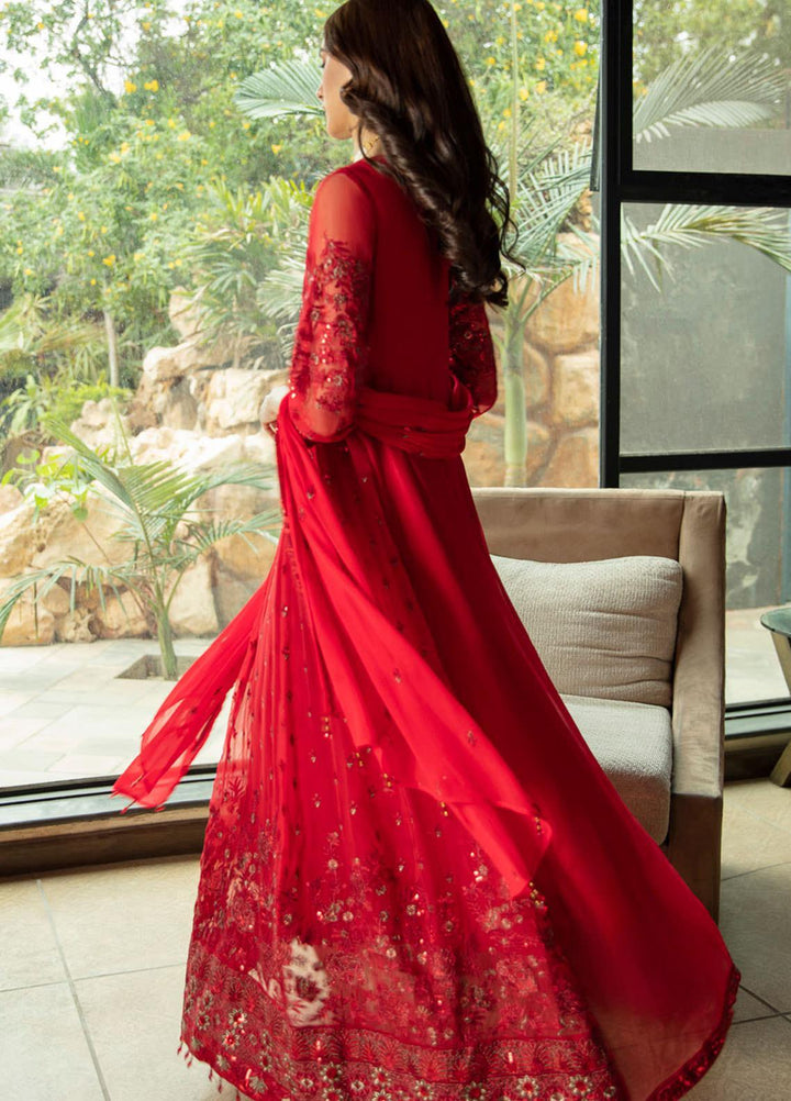 Jannan by Riaz Arts Embroidered Chiffon Suits Unstitched 3 Piece RA21JNF JP-08 - Festive Collection