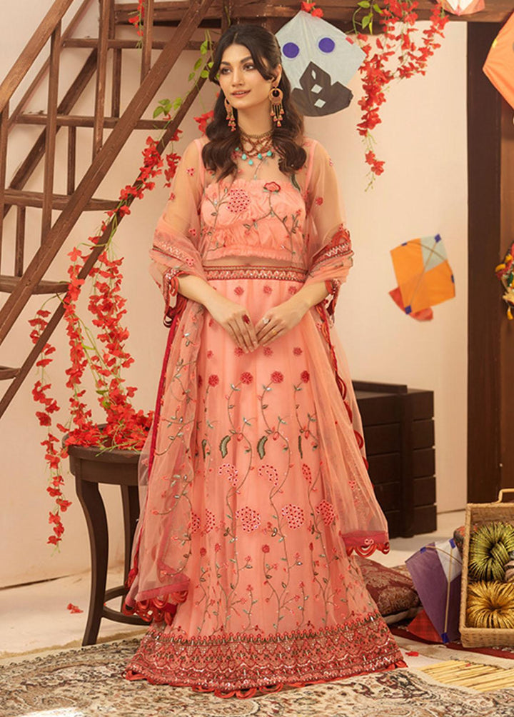 Jashan-e-Bahara By Noorma Kaamal Embroidered  Suits Unstitched 3 Piece NK23JB NK-JB03 - Festive Collection