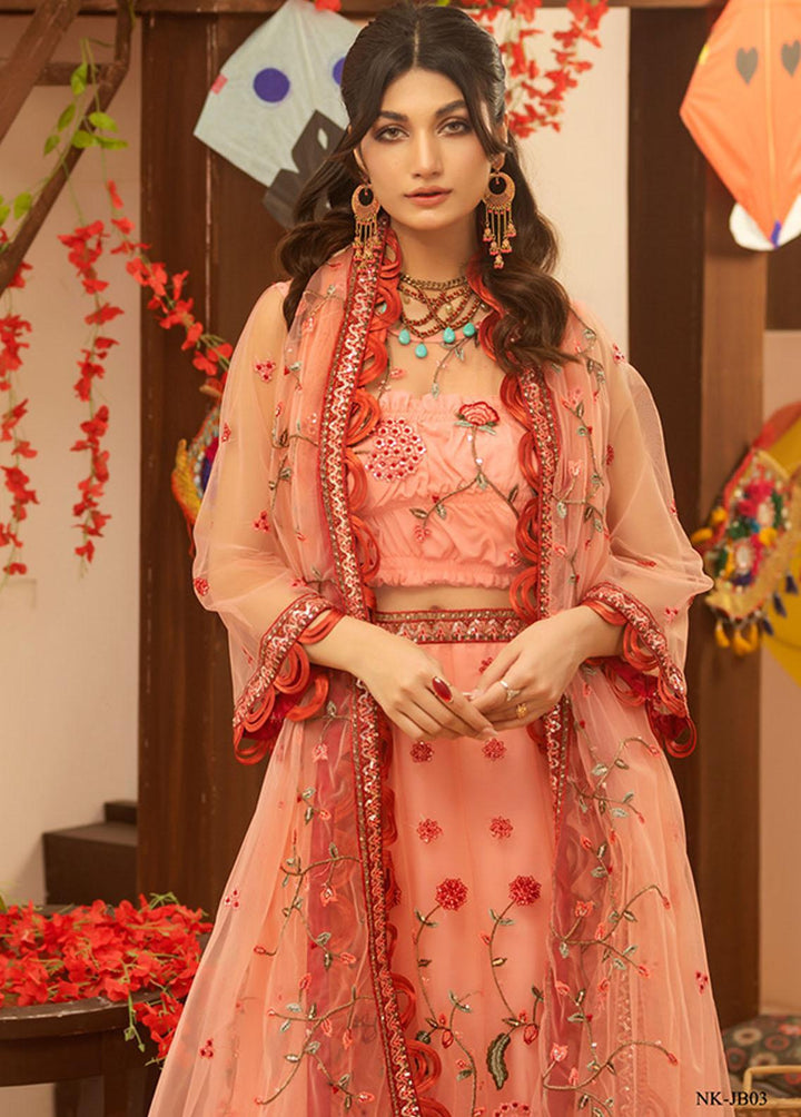 Jashan-e-Bahara By Noorma Kaamal Embroidered  Suits Unstitched 3 Piece NK23JB NK-JB03 - Festive Collection