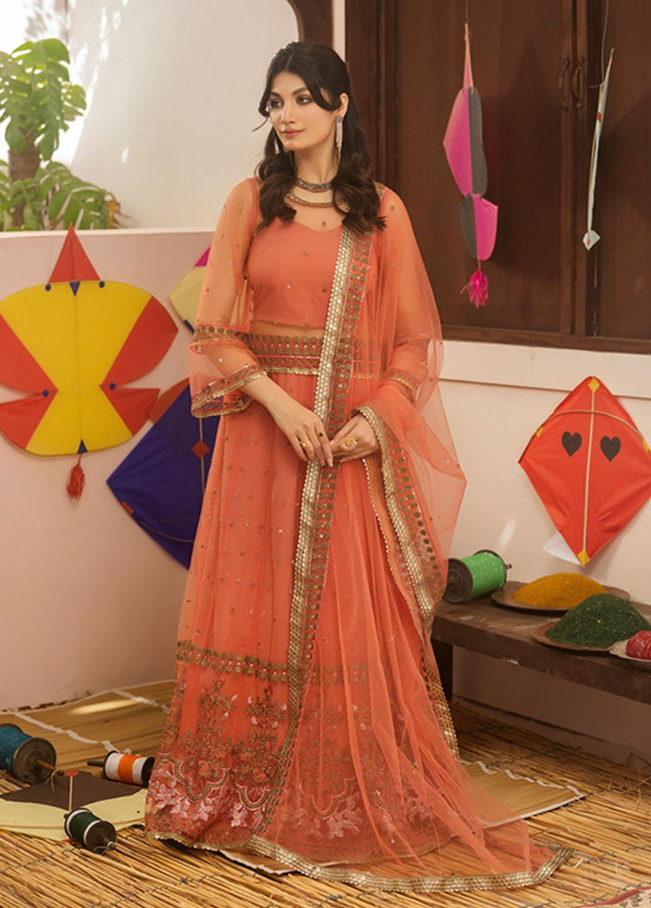 Jashan-e-Bahara By Noorma Kaamal Embroidered  Suits Unstitched 3 Piece NK23JB NK-JB05 - Festive Collection