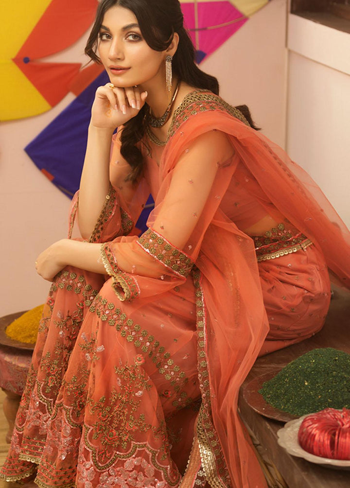 Jashan-e-Bahara By Noorma Kaamal Embroidered  Suits Unstitched 3 Piece NK23JB NK-JB05 - Festive Collection