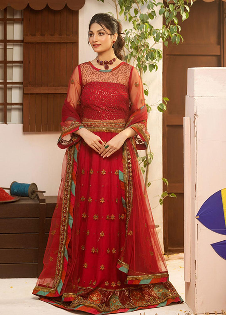 Jashan-e-Bahara By Noorma Kaamal Embroidered  Suits Unstitched 3 Piece NK23JB NK-JB09 - Festive Collection