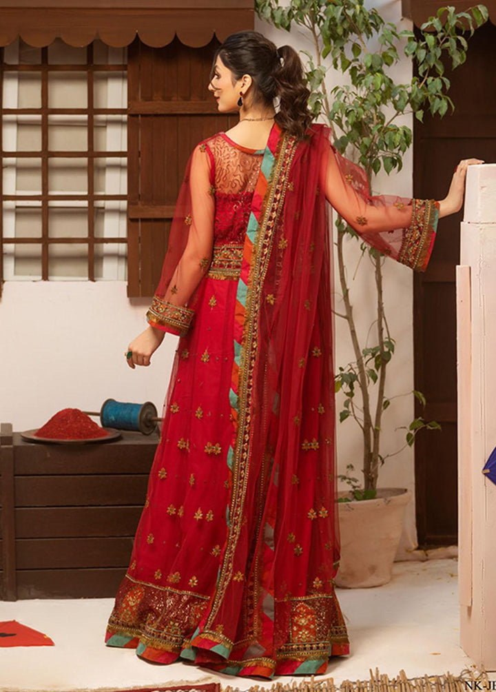 Jashan-e-Bahara By Noorma Kaamal Embroidered  Suits Unstitched 3 Piece NK23JB NK-JB09 - Festive Collection