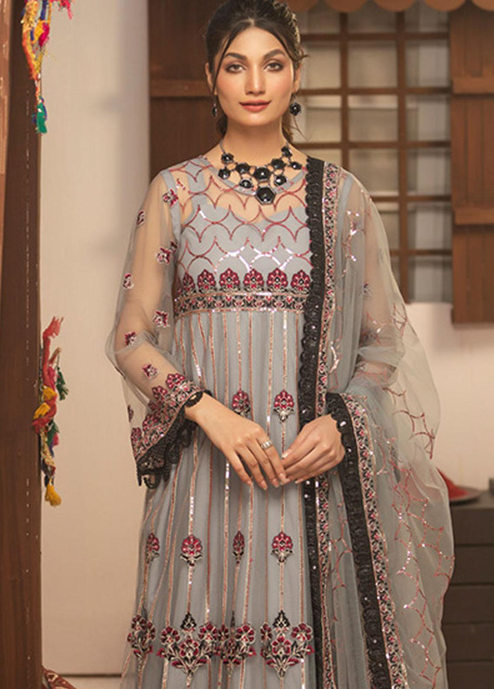 Jashan-e-Bahara By Noorma Kaamal Embroidered  Suits Unstitched 3 Piece NK23JB NK-JB10 - Festive Collection