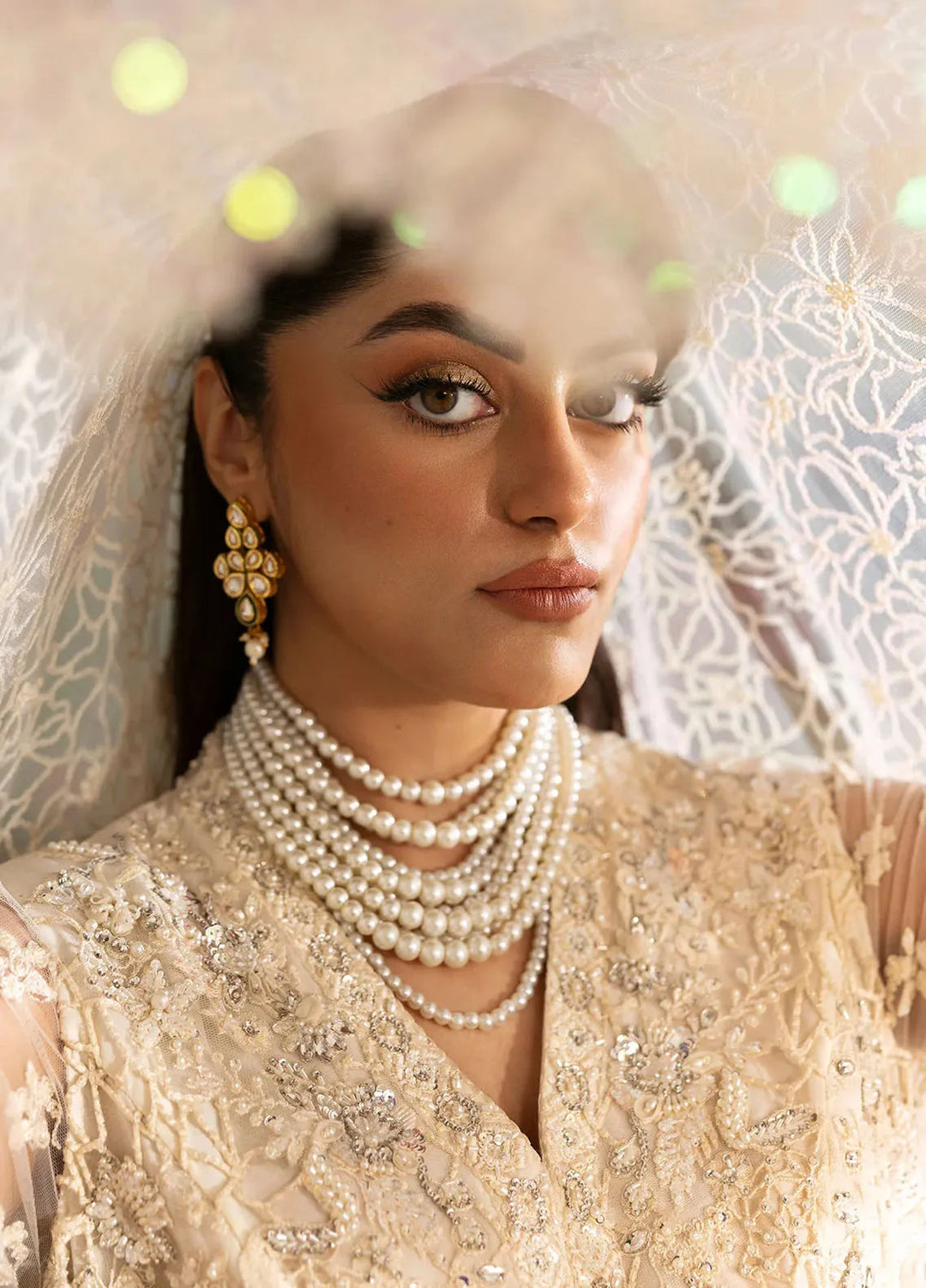 Jashn by Imrozia Serene Embroidered Net Suit Unstitched 3 Piece IM25J SB-35 Parnoor - Formals Collection