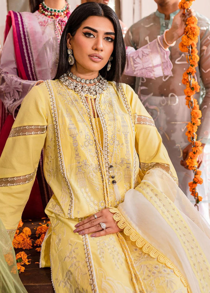 Jashn-e-Eid By Maryum N Maria Embroidered Lawn Suits Unstitched 3 Piece MNM23JE MLFD133 Twig - Festive Collection