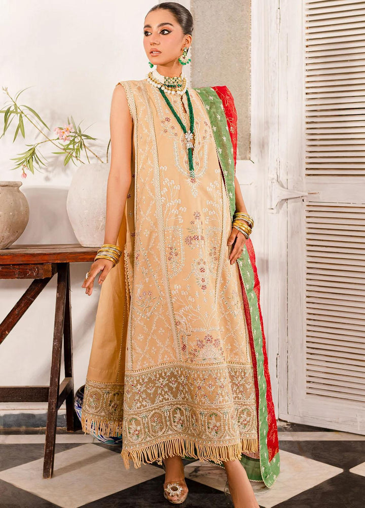 Jashn-e-Eid By Maryum N Maria Embroidered Lawn Suits Unstitched 3 Piece MNM23JE MLFD148 Spirit - Festive Collection